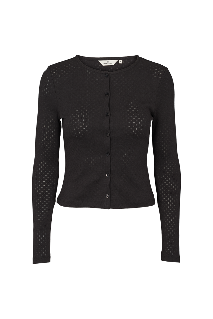 Basic Apparel Arense Cardigan Cardigans 001 Black